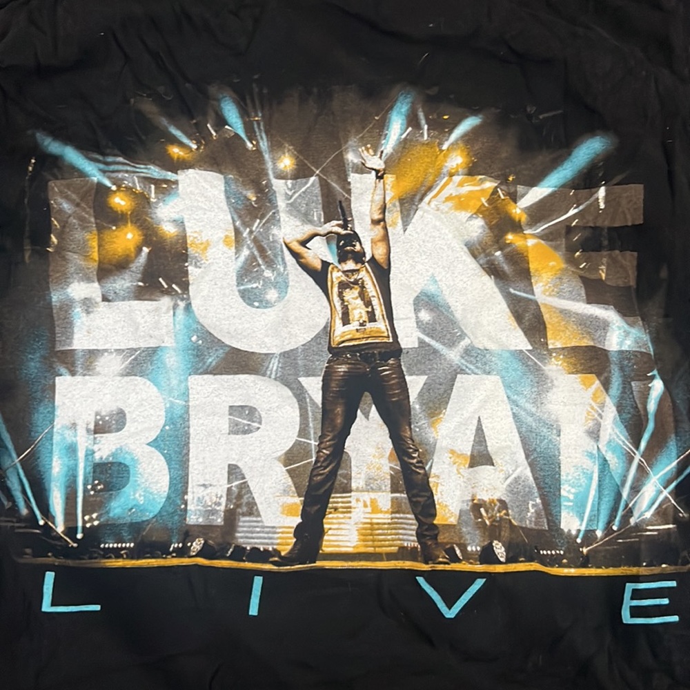 Luke Bryan Size: Small Tour T-shirt